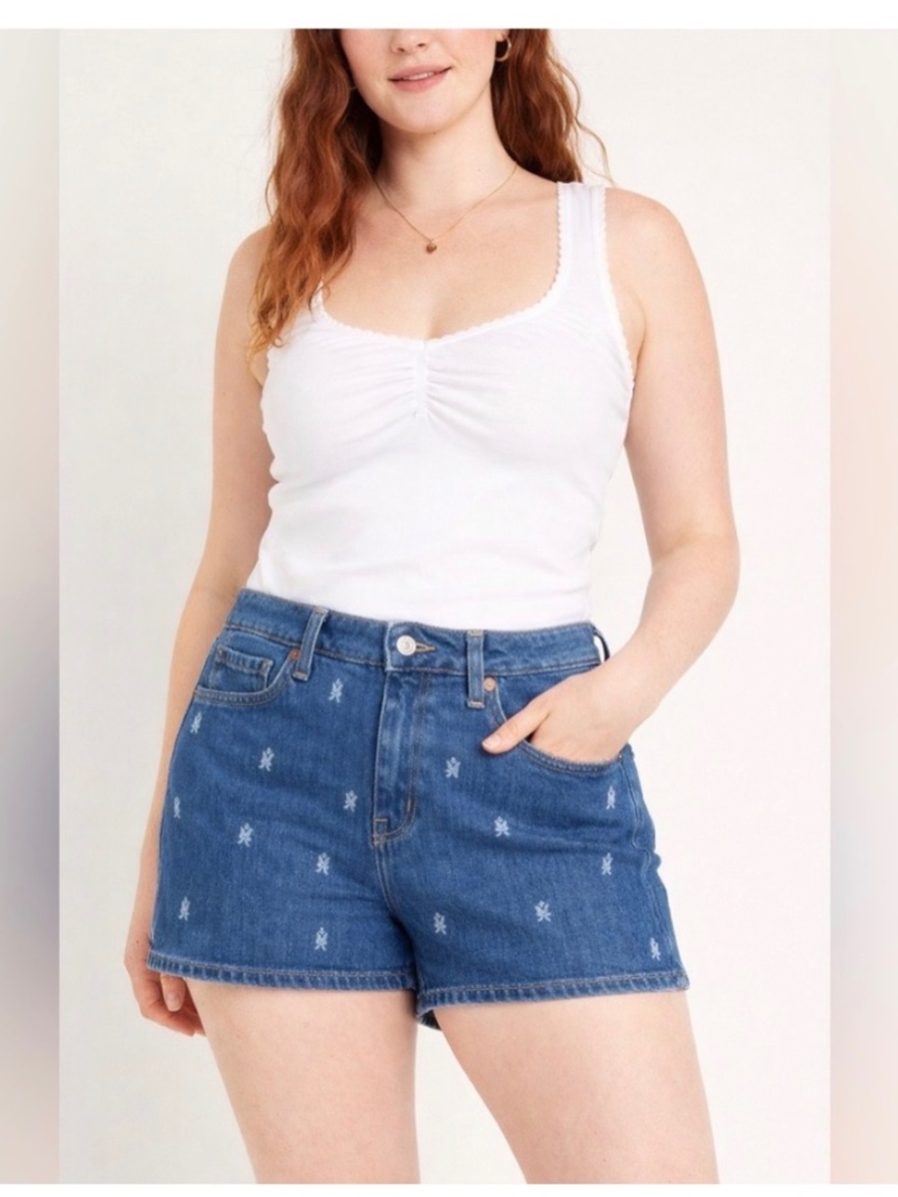 Old Navy OG curvy fit jean shorts size 14